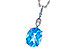 K226-44271: NECK 2.84 BLUE TOPAZ 2.87 TGW (10x8MM BT)