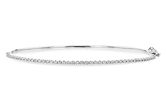 K226-45171: BANGLE BRACELET .50 TW