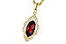 K309-16925: NECK 1.25 GARNET 1.36 TGW