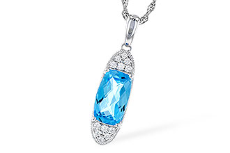 K310-00580: NECK 2.02 BLUE TOPAZ 2.12 TGW