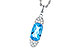 K310-00580: NECK 2.02 BLUE TOPAZ 2.12 TGW