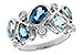 K310-06007: LDS RG 2.57 BLUE TOPAZ TW 2.75 TGW
