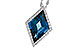 K310-06980: NECK 3.04 LONDON BLUE TOPAZ 3.20 TGW