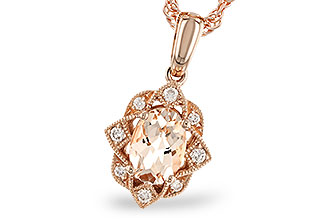 K310-06998: NECK .62 MORGANITE .70 TGW (7x5MM MORG)