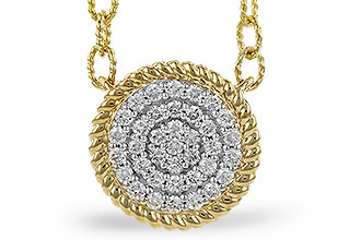 K310-08771: NECKLACE .32 TW (18")