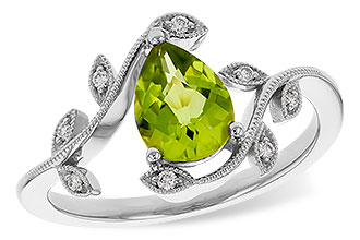 K310-93343: LDS RG 1.16 PERIDOT 1.22 TGW (8x6MM PER)