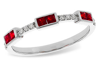K310-96007: LDS WED RG .34 RUBY .41 TGW