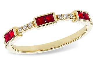 K310-96007: LDS WED RG .34 RUBY .41 TGW