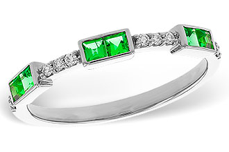 K310-96071: LDS WED RG .23 TW EMERALD .30 TGW