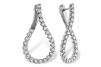 K310-97880: EARRINGS 2.00 TW