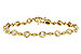 K310-98807: BRACELET 1.25 TW OVAL DIAS (7")