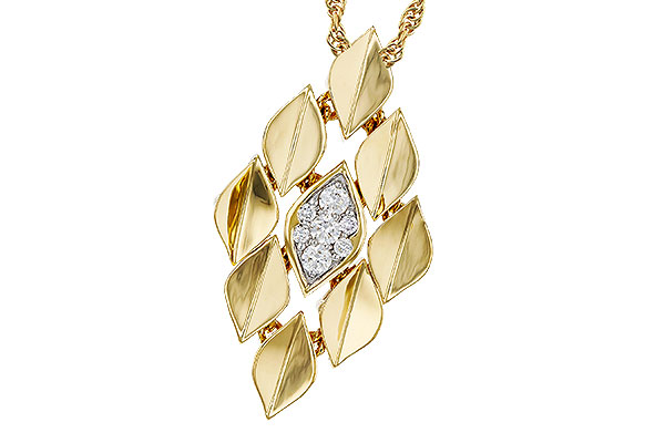 K311-82425: NECKLACE .15 TW