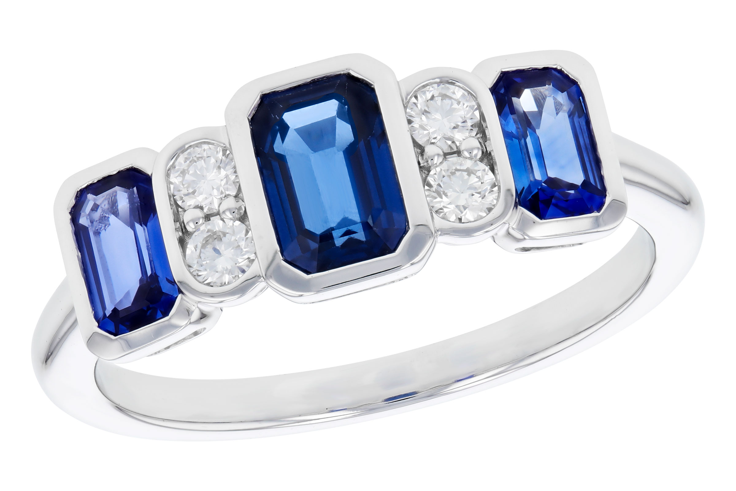 K311-85125: LDS RG 1.42 TW SAPPHIRE 1.57 TGW
