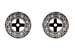 L036-45107: EARRING JACKETS .12 TW (FOR 0.50-1.00 CT TW STUDS)