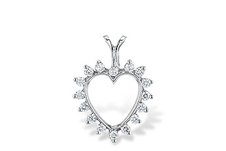 L042-76080: HEART PENDANT .23 TW