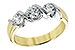 L129-16016: LDS WED RG .27 BR .75 TW
