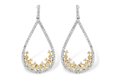 L223-71461: EARR .31 YELLOW DIAS .75 TW