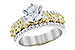 L225-49689: LDS SEMI DIA RG 1.06 YELL DIA 1.50 TW