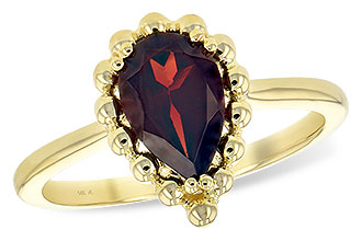 L225-49716: LDS GARNET RING 1.38 CT