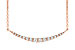 L226-41543: NECKLACE .20 TW (16 STONES)