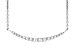 L226-41543: NECKLACE .20 TW (16 STONES)