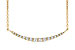 L226-41543: NECKLACE .20 TW (16 STONES)