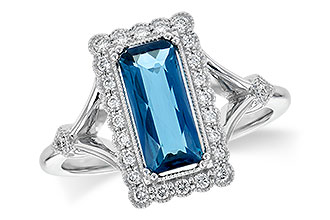 L226-42443: LDS RG 1.58 LONDON BLUE TOPAZ 1.75 TGW