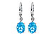L226-45098: EARR 3.70 TW BLUE TOPAZ 3.75 TGW (9x7MM BT)