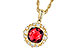 L310-02407: NECK 1.70 GARNET 1.85 TGW