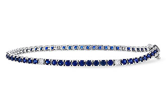 L310-92434: BRACELET 3.27 TW SAPP 3.52 TGW (7")