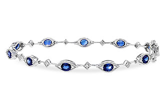 L310-92443: BRACELET 2.31 SAPPHIRE 2.50 TGW (7")