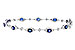 L310-92443: BRACELET 2.31 SAPPHIRE 2.50 TGW (7")