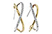 L310-93352: EARRINGS .50 TW