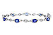 L310-93361: BRACELET 4.02 SAPPHIRE 4.26 TGW (7")