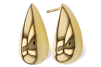 L310-96952: GOLD EARRINGS (20MM)