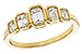 L310-99698: LDS DIA WED RG .90 TW EMERALD CUTS