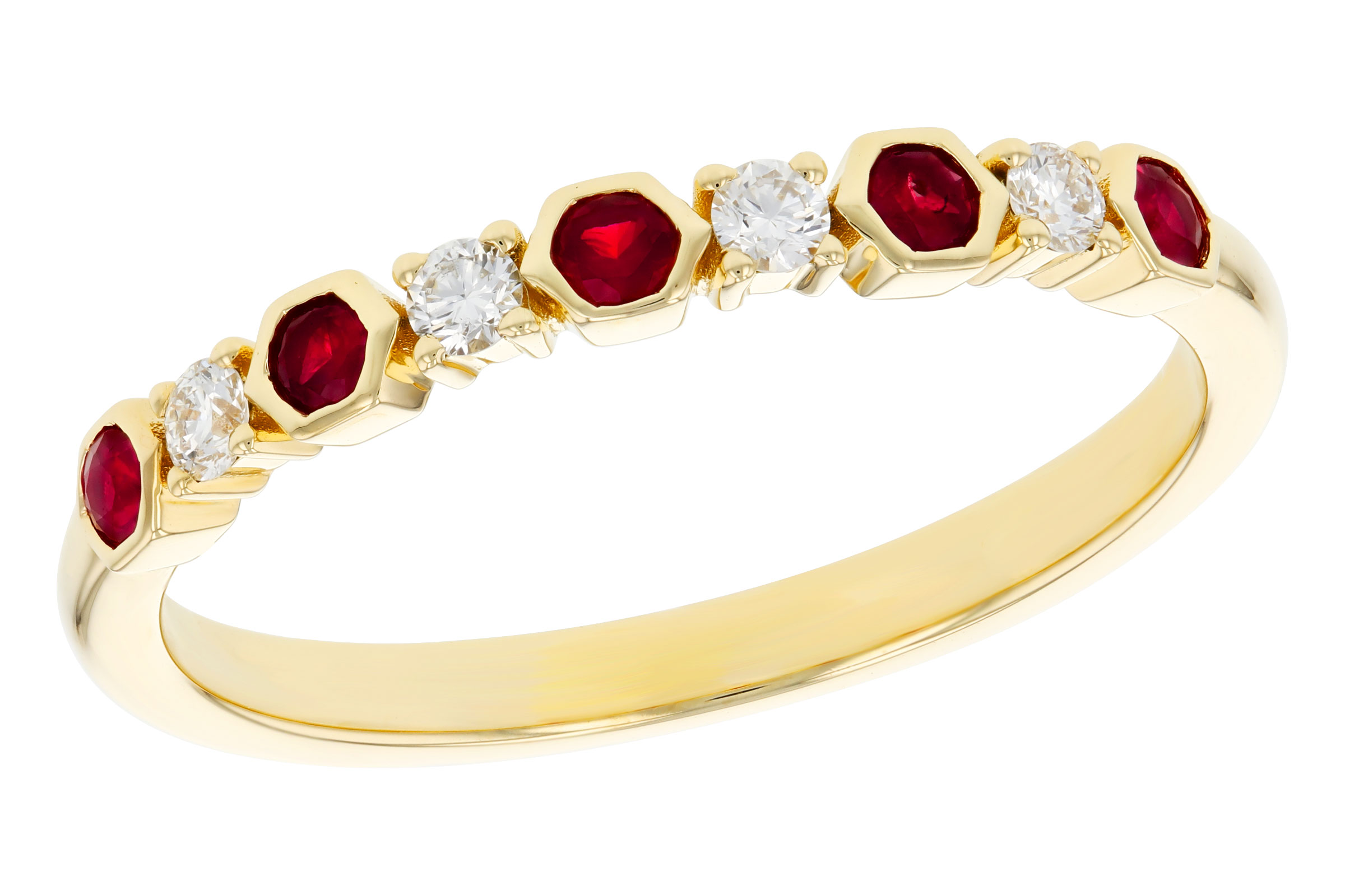 L311-85134: LDS WED RG .14 TW RUBY .24 TGW