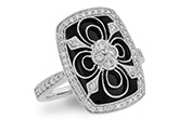 M036-41507: LDS ONYX & DIA RG .44 TW