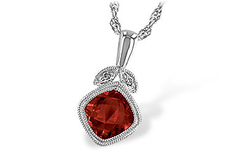 M220-07870: NECK 1.09 GARNET 1.10 TGW