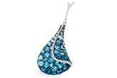 M223-68770: NECK 4.81 BLUE TOPAZ 4.94 TGW