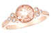 M224-58761: LDS RG 1.00 MORGANITE 1.07 TGW