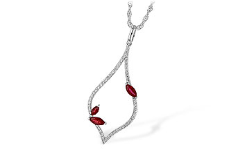 M226-36961: NECK .36 RUBY .56 TGW