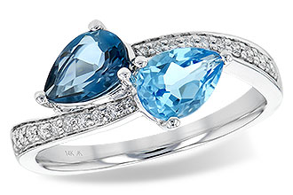 M226-43325: LDS RG 1.52 BLUE TOPAZ 1.66 TGW