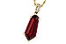 M226-44189: NECK 3.44 GARNET 3.50 TGW