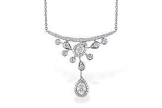 M309-13289: NECKLACE .65 TW
