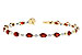 M309-13298: BRACELET 6.44 GARNET 6.60 TGW