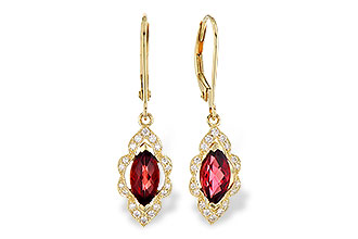 M309-16998: EARR 1.10 TW GARNET 1.25 TGW