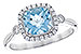 M310-00561: LDS RG 1.23 AQUAMARINE 1.40 TGW (7MM AQUA)