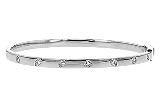 M310-06952: BANGLE .35 TW FANCY CUT DIAMONDS