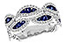 M310-08807: LDS WED RG .81 TW SAPP 1.22 TGW